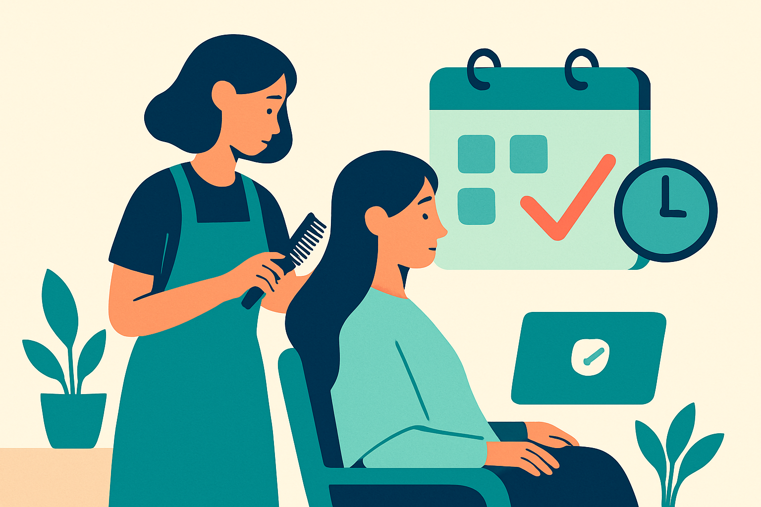 Automatización de citas para salones de belleza, cómo optimizar tu agenda y mejorar el servicio al cliente