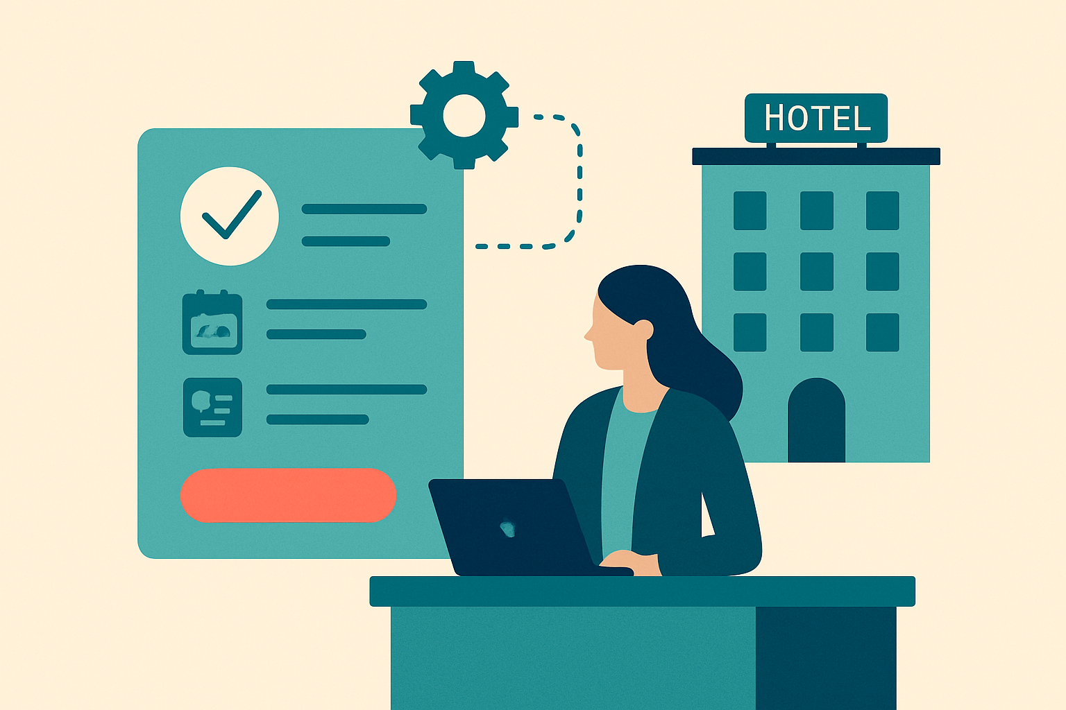 Automatización de procesos de reservación para hoteles: cómo implementar tecnología para mejorar la operación